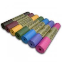 chemical-free yoga mat - burgundy